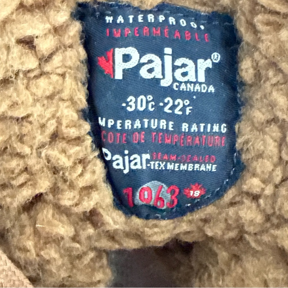 Pajar Tan Leather Lace-Up Boots - Picture 10 of 16